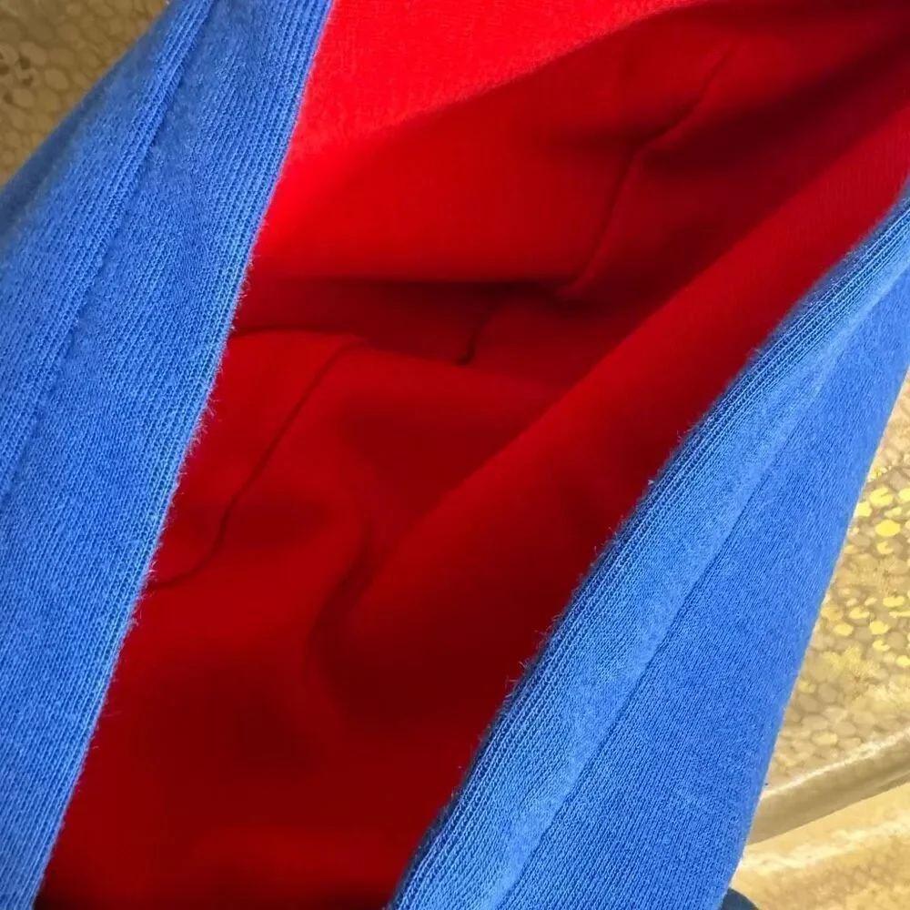 POLO Ralph Lauren Toddler Boys 3T Colorblock Blue Yellow Red Hoodie
